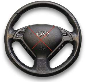 KIEROWNICA MULTIFUNKCYJNA INFINITI G37 2007-2013