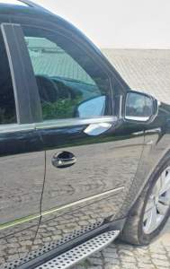 DRZWI PRAWE PRZÓD PRZEDNIE GOŁE 197 OBSIDIAN BLACK MERCEDES ML 280 CDI W164