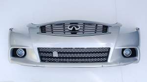 ZDERZAK PRZÓD PRZEDNI K23 SILVER M INFINITI G37X S SEDAN SPORT PREMIUM