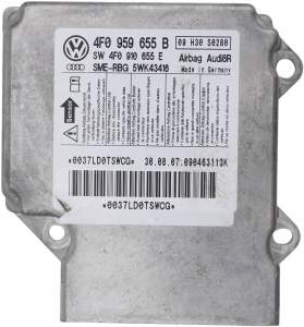 MODUŁ SENSOR AIRBAG PODUSZEK POWIETRZNYCH AUDI A6 C6 4F0959655B