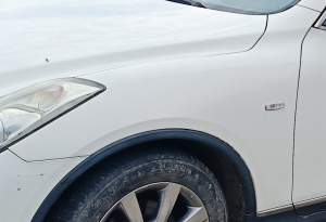 BŁOTNIK LEWY PRZÓD PRZEDNI QAA BIAŁY PERŁOWY INFINITI QX50 EX37 AWD