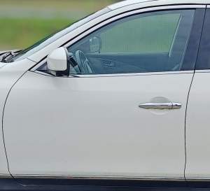 DRZWI LEWE PRZÓD PRZEDNIE GOŁE QAA BIAŁA PERŁA MOONLIGHT INFINITI QX50 EX37