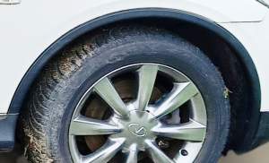 LISTWA BŁOTNIKA PRAWA PRZEDNIA PRZÓD INFINITI QX50 EX37 AWD
