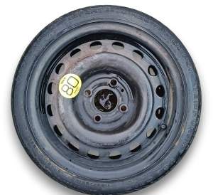 KOŁO DOJAZDOWE OPONA FIRESTONE T105/70 R14 84M 2003r NISSAN MICRA K12