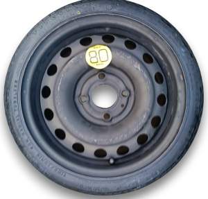 KOŁO DOJAZDOWE OPONA FIRESTONE 2005r T105/70R14 84M NISSAN MICRA K12