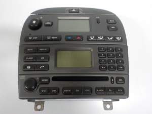 RADIO CD PANEL ŚRODKOWY NAWIEWU JAGUAR XTYPE