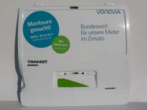 KLAPA TYLNA POJEDYNCZA FORD TRANSIT 100 T260 TREND