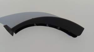 OSŁONA MASKOWNICA ZAWIASU KLAPY MASERATI GHIBLI