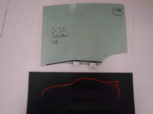 INFINITI G 35 SEDAN SZYBA BOCZNA DRZWI TYŁ LEWY