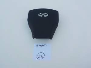 PODUSZKA AIRBAG KIEROWCY ZAŚLEPKA INFINITI G35