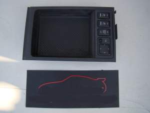 PÓŁKA SCHOWEK + PRZEŁĄCZNIKI NISSAN MURANO Z50