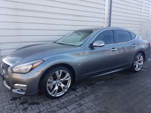 DRZWI LEWE PRZEDNIE PRZÓD GOŁE INFINITI Q70 2013-