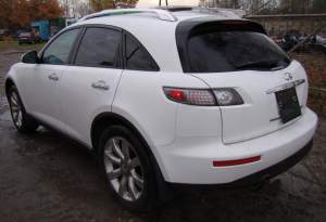 INFINITI FX35 FX45 S50 03-08 ĆWIARTKA TYLNA