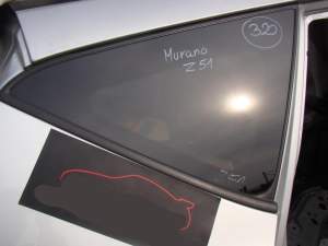 NISSAN MURANO Z51 SZYBA KAROSERYJNA TYŁ PRAWY