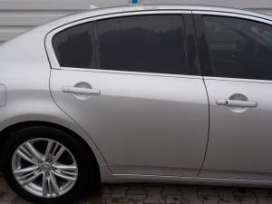 DRZWI PRAWE TYLNE GOŁE INFINITI G37 SEDAN 07-13